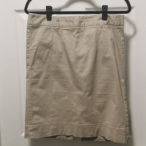 Jacob - Khaki Pencil Skirt, Size 7/8